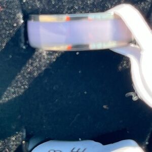 Purple and White Watch